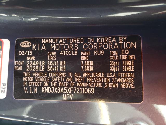 Photo 10 from auction – 2015 KIA SOUL ! with VIN KNDJX3A5XF7211069