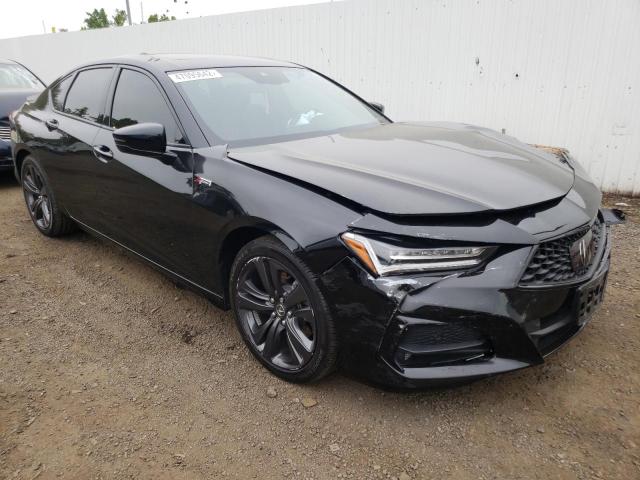 Photo 1 from auction – 2021 ACURA TLX TECH A with VIN 19UUB5F56MA014417