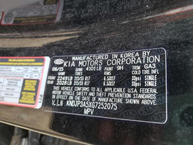 Photo 10 from auction – 2016 KIA SOUL + with VIN KNDJP3A5XG7252075