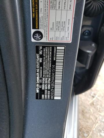 Photo 10 from auction – 2017 MERCEDES-BENZ E 300 with VIN WDDZF4JB2HA041514