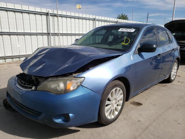 Photo 2 from auction – 2008 SUBARU IMPREZA 2. with VIN JF1GH61698G813231