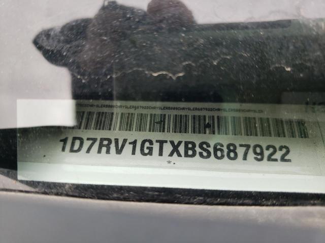 Photo 10 from auction – 2011 DODGE RAM 1500 with VIN 1D7RV1GTXBS687922