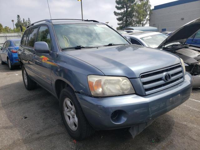 TOYOTA HIGHLANDER 2007 with VIN JTEDP21A470135651 - Photo from auction