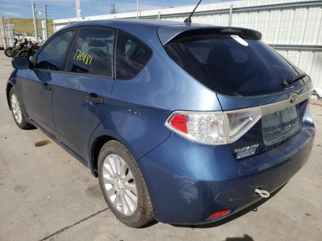 Photo 3 from auction – 2008 SUBARU IMPREZA 2. with VIN JF1GH61698G813231