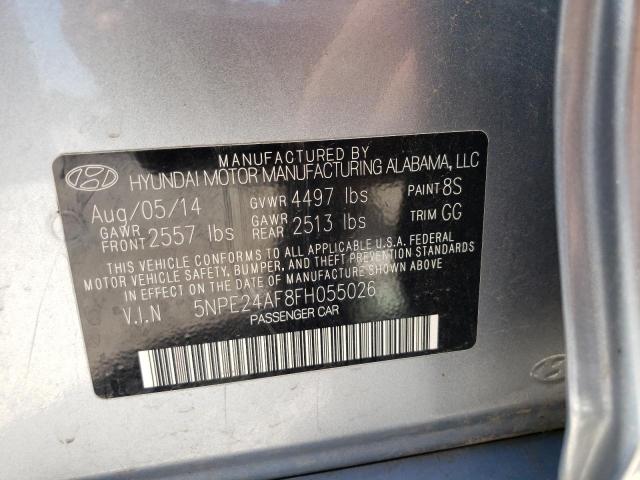 Photo 10 from auction – 2015 HYUNDAI SONATA SE with VIN 5NPE24AF8FH055026