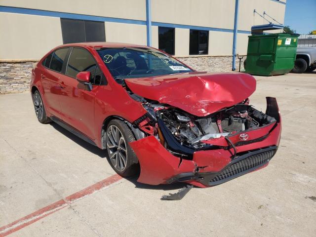 TOYOTA COROLLA SE 2020 with VIN 5YFS4RCE2LP057030 - Photo from auction