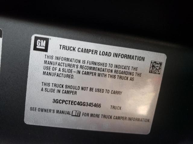 Photo 10 from auction – 2016 CHEVROLET SILVERADO with VIN 3GCPCTEC4GG345466