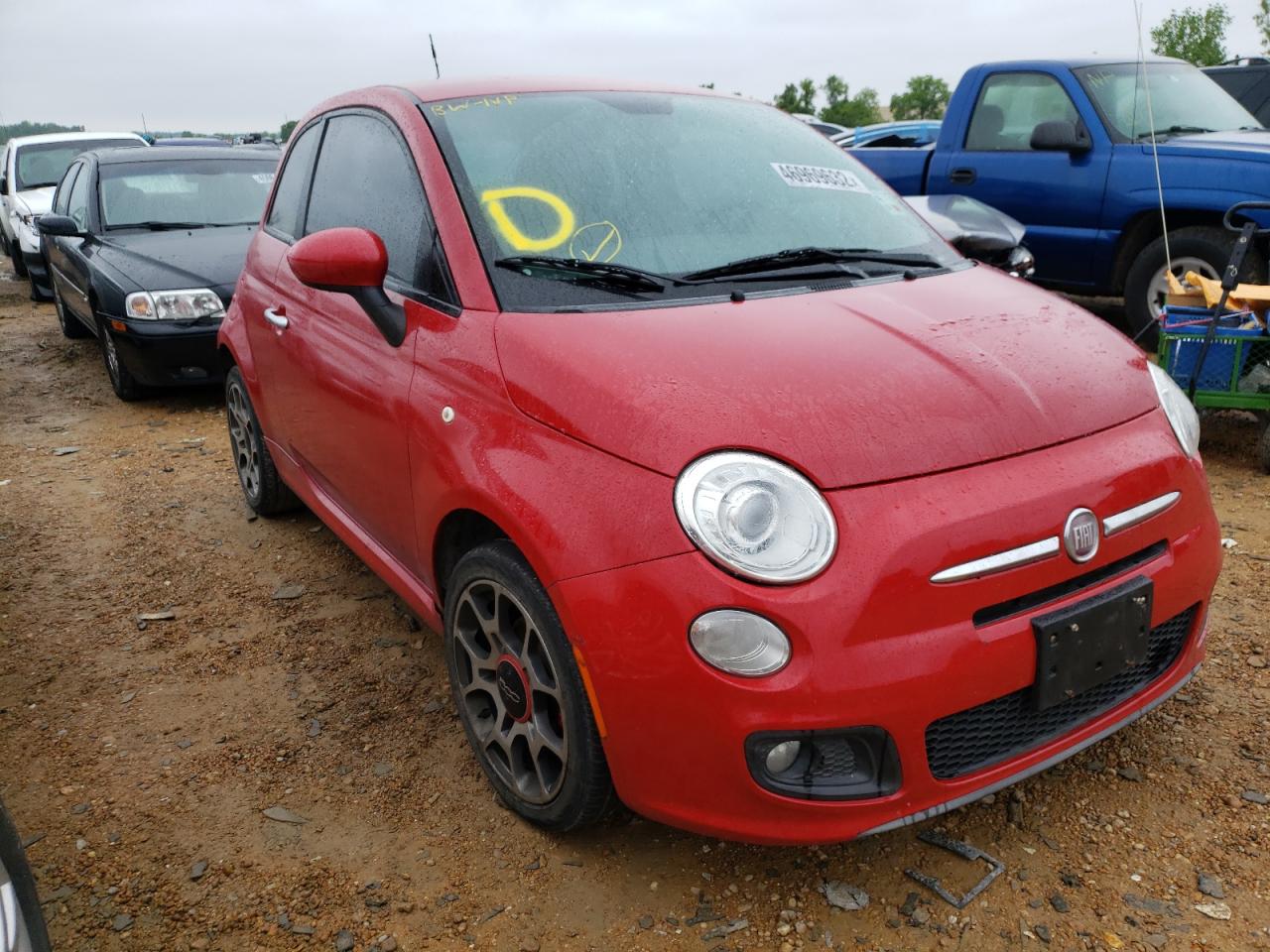 FIAT 500 SPORT 2012 with VIN 3C3CFFBR5CT335826 - Photo from auction
