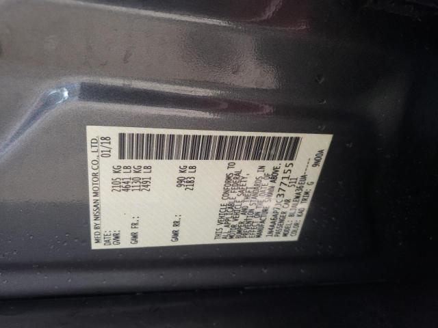 Photo 10 from auction – 2018 NISSAN MAXIMA 3.5 with VIN 1N4AA6AP7JC377155