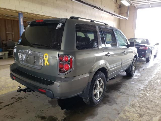 Photo 4 from auction – 2007 HONDA PILOT EXL with VIN 5FNYF28617B009565