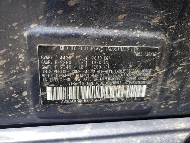 Photo 10 from auction – 2014 SUBARU LEGACY 2.5 with VIN 4S3BMBD63E3017856