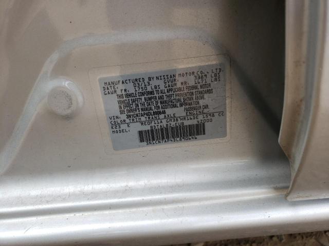 Photo 10 from auction – 2013 NISSAN VERSA S with VIN 3N1CN7AP4DL890646