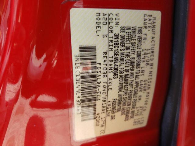 Photo 10 from auction – 2009 NISSAN VERSA S with VIN 3N1BC13E49L430663