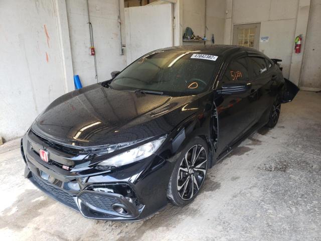 Photo 2 from auction – 2017 HONDA CIVIC SI with VIN 2HGFC1E54HH705114