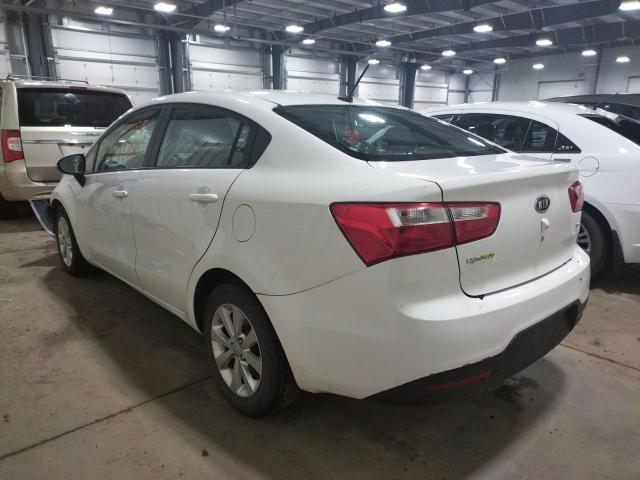 Photo 3 from auction – 2013 KIA RIO EX with VIN KNADN4A37D6133034
