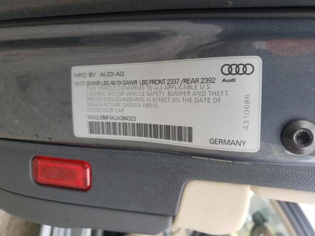 Photo 10 from auction – 2018 AUDI A4 PREMIUM with VIN WAULMAF4XJA084323