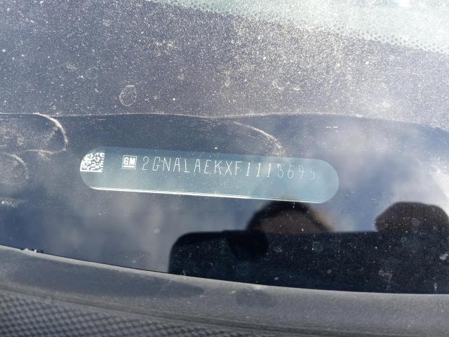 Photo 10 from auction – 2015 CHEVROLET EQUINOX LS with VIN 2GNALAEKXF1113695