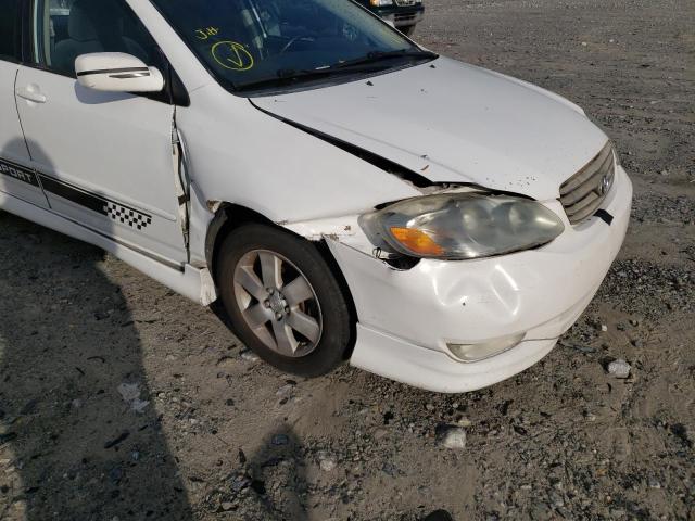 Photo 9 from auction – 2003 TOYOTA COROLLA CE with VIN 1NXBR32E13Z131424