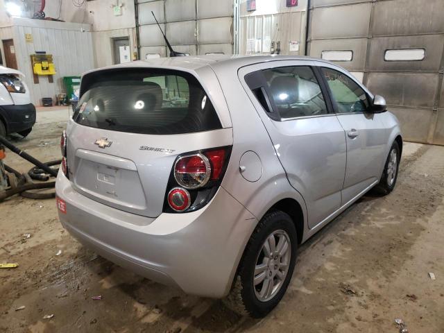 Photo 4 from auction – 2014 CHEVROLET SONIC LT with VIN 1G1JC6SH0E4211595