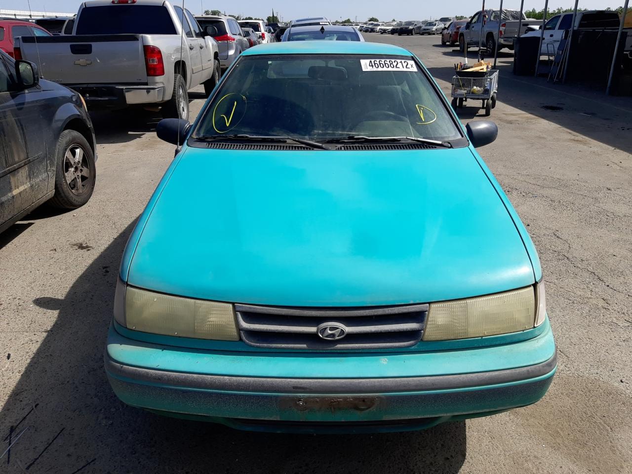 Photo 9 from auction – 1994 HYUNDAI EXCEL with VIN KMHVD12J1RU325490