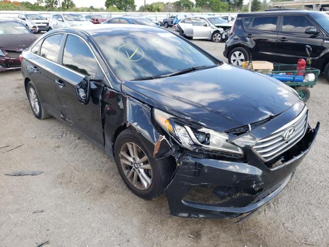HYUNDAI SONATA SE 2016 with VIN 5NPE24AFXGH394355 - Photo from auction