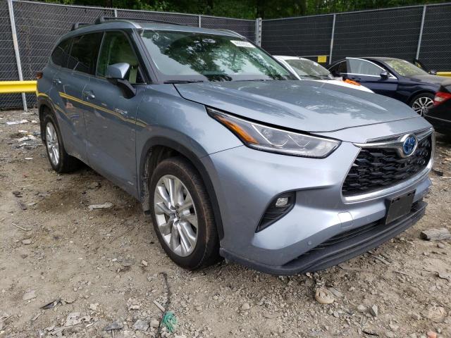TOYOTA HIGHLANDER 2021 with VIN 5TDXBRCH8MS061291 - Photo from auction