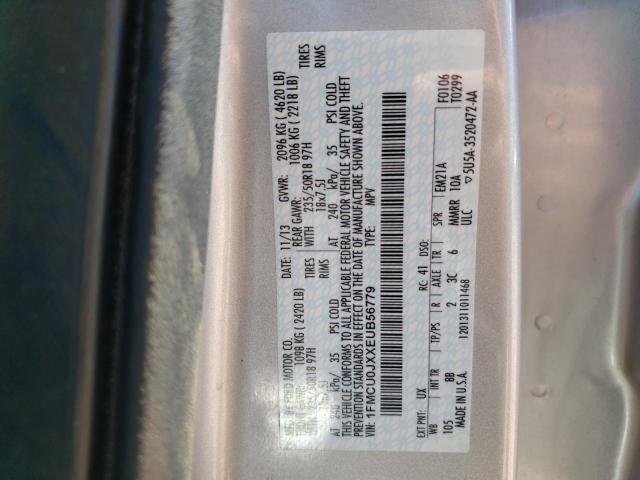 Photo 10 from auction – 2014 FORD ESCAPE TIT with VIN 1FMCU0JXXEUB56779