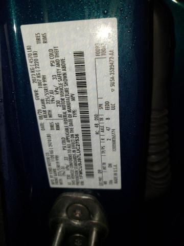 Photo 10 from auction – 2020 FORD ESCAPE TIT with VIN 1FMCU9J97LUC27536