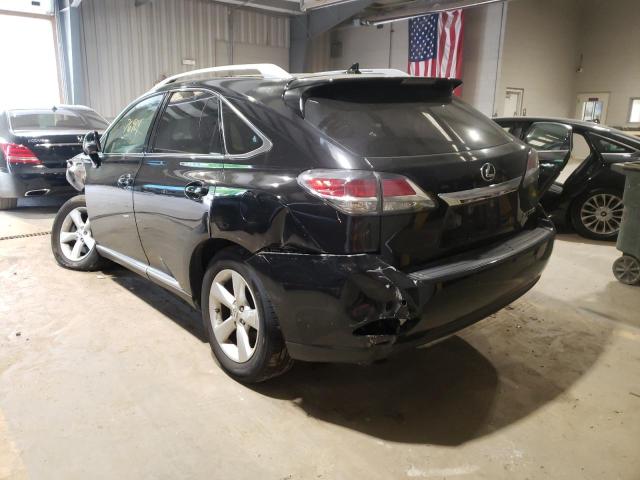 Photo 3 from auction – 2013 LEXUS RX 350 BAS with VIN 2T2BK1BA4DC186275