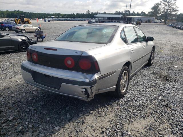 Photo 4 from auction – 2004 CHEVROLET IMPALA with VIN 2G1WF55E149420381