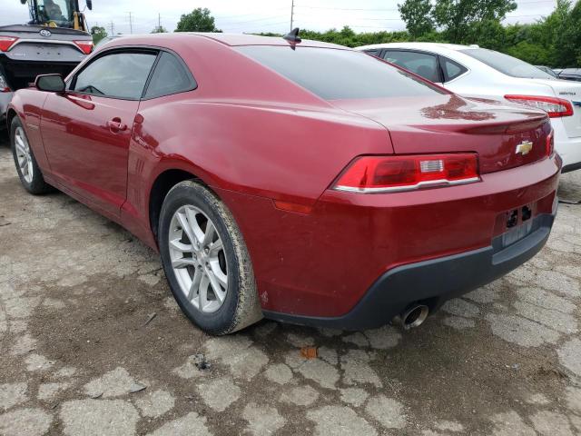 Photo 3 from auction – 2014 CHEVROLET CAMARO LT with VIN 2G1FB1E33E9159081