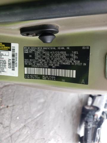 Photo 10 from auction – 2005 TOYOTA SIENNA CE with VIN 5TDZA23C45S339080