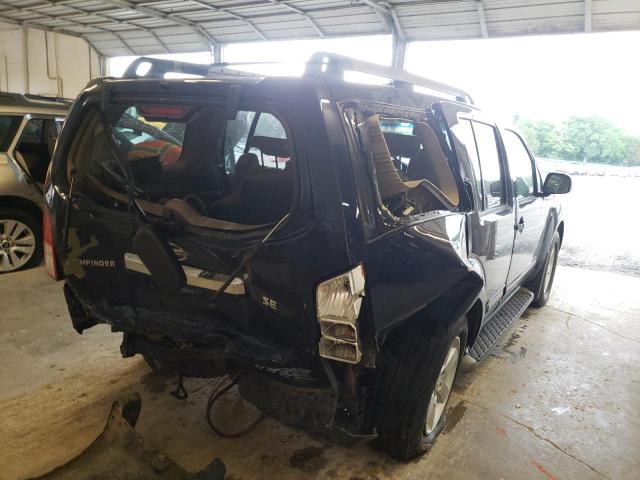 Photo 4 from auction – 2008 NISSAN PATHFINDER with VIN 5N1AR18UX8C614096