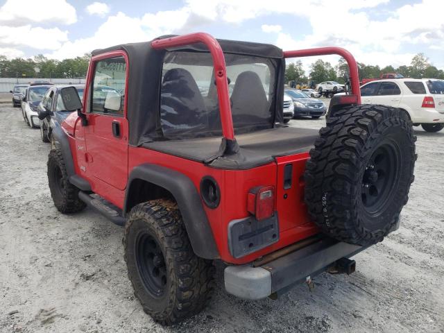 Photo 3 from auction – 2002 JEEP WRANGLER / with VIN 1J4FA49S82P771474
