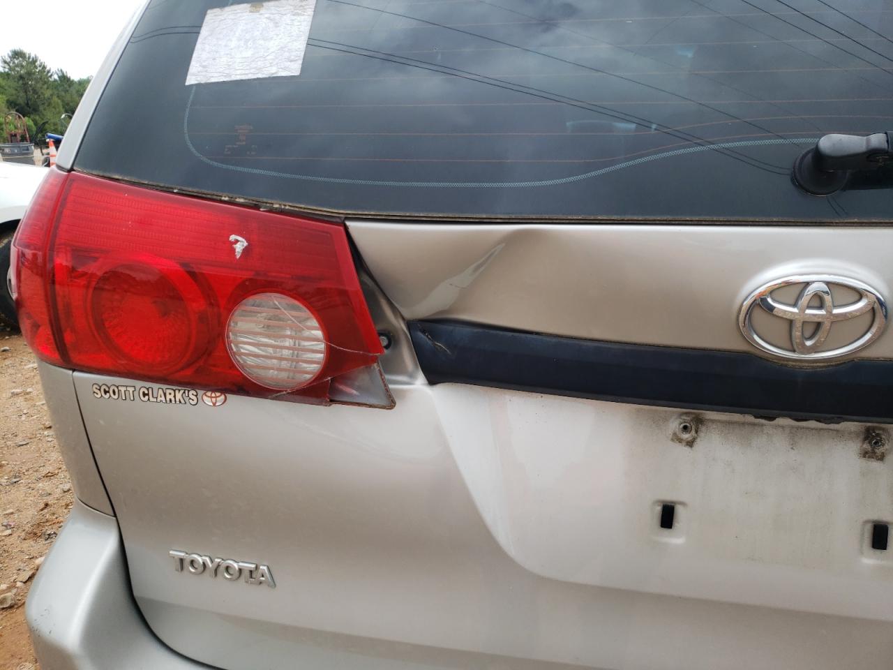 Photo 20 from auction – 2008 TOYOTA SIENNA with VIN 5TDZK23C68S172528