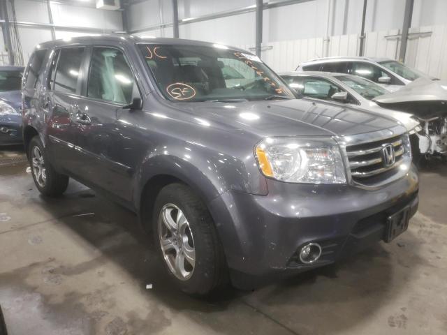 HONDA PILOT EXL 2014 with VIN 5FNYF4H58EB028002 - Photo from auction