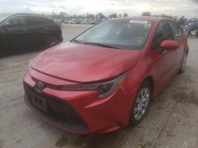 Photo 2 from auction – 2021 TOYOTA COROLLA LE with VIN 5YFEPMAE9MP169724