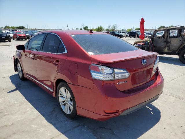 Photo 3 from auction – 2010 LEXUS HS 250H with VIN JTHBB1BA6A2002547