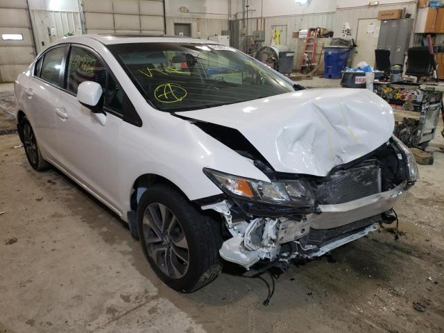 HONDA CIVIC 2013 with VIN 19XFB2F94DE045025 - Photo from auction