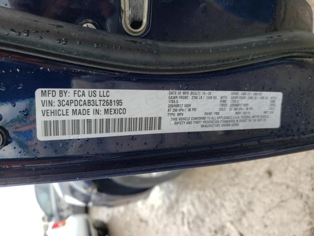 Photo 10 from auction – 2020 DODGE JOURNEY SE with VIN 3C4PDCAB3LT268195