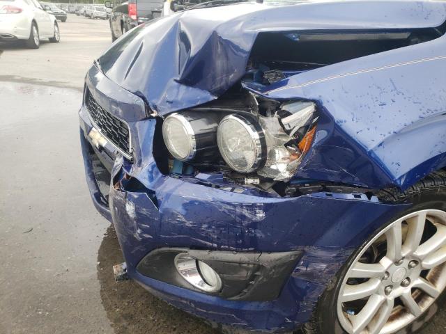 Photo 9 from auction – 2014 CHEVROLET SONIC LT with VIN 1G1JC5SG7E4127792