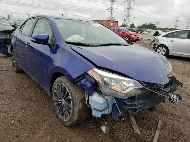 TOYOTA COROLLA L 2015 with VIN 2T1BURHE2FC459885 - Photo from auction