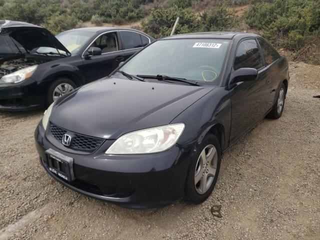 Photo 2 from auction – 2004 HONDA CIVIC EX with VIN 1HGEM22984L071986