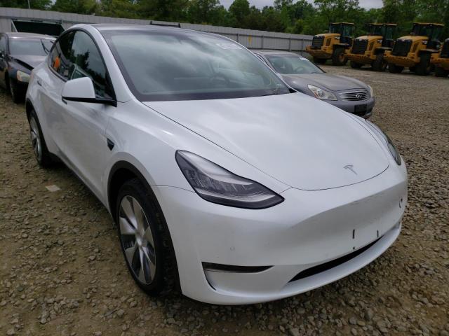 TESLA MODEL Y 2021 with VIN 5YJYGDEE9MF075202 - Photo from auction