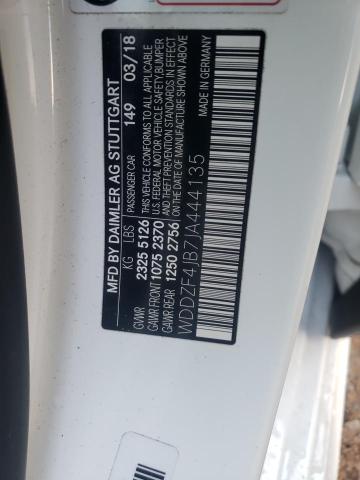 Photo 10 from auction – 2018 MERCEDES-BENZ E 300 with VIN WDDZF4JB7JA444135
