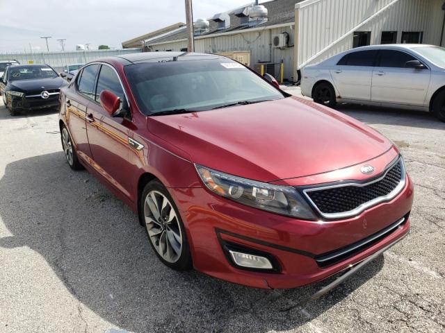 KIA OPTIMA SX 2014 with VIN 5XXGR4A69EG267223 - Photo from auction