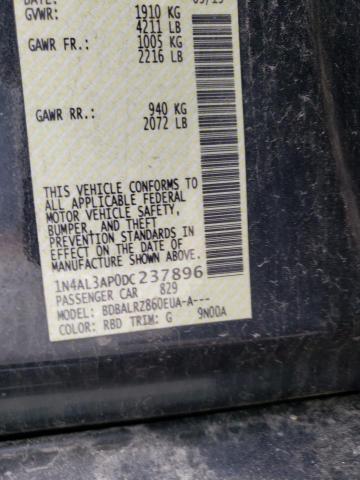 Photo 10 from auction – 2013 NISSAN ALTIMA 2.5 with VIN 1N4AL3AP0DC237896