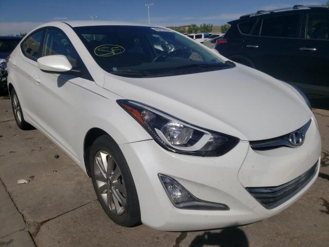 HYUNDAI ELANTRA SE 2016 with VIN 5NPDH4AE6GH742962 - Photo from auction