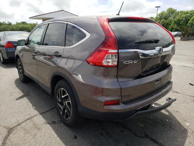 Photo 3 from auction – 2016 HONDA CR-V SE with VIN 5J6RM4H47GL134839