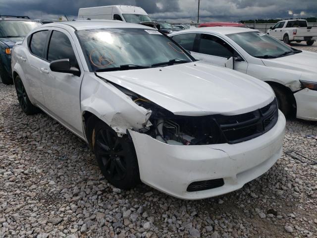 DODGE AVENGER SE 2014 with VIN 1C3CDZAB2EN222043 - Photo from auction